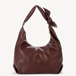 Sole Society NIKI Vegan Hobo w/ Bow Shoulder Bag